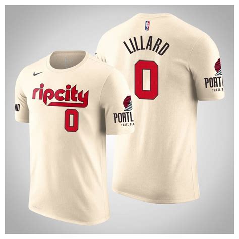 Shop for portland trail blazers shorts at the portland trail blazers lids shop. Portland Trail Blazers # 0 Damian Lillard Stadt Creme 2020 ...