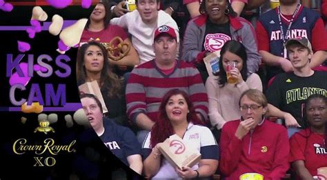 Benny the bull kiss cam at the chicago bulls vs. HMB while I kiss my husband http://ift.tt/2AWEI1c ...