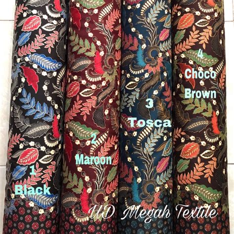 ✓ pengiriman cepat ✓ pembayaran 100% aman. 2019! (B103) Kain Batik Halus Pria Wanita Motif Mewah & Elegant (lb120) Harga per 1meter ...