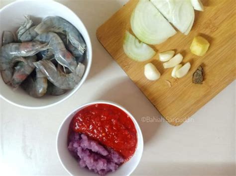 Resepi sambal udang simple dan sedap | prawn sambal recipe #meerakitchen #prawnsambal #sambaludang. resepi sambal udang sedap 1 | KitPraMenulis