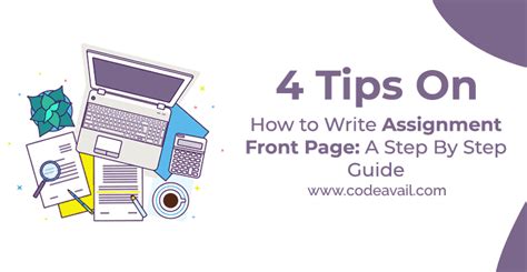 How to create a footnote in wordpress. 4 Tips On How to Write Assignment Front Page : A Step By ...