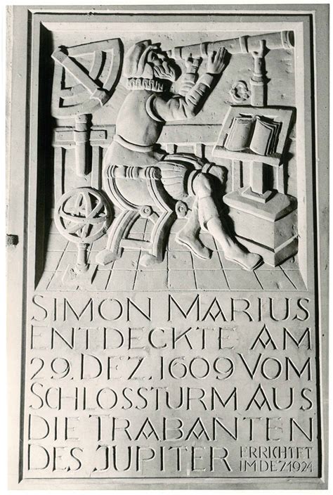 Simon marius ( latinized form of simon mayr, born january 10, 1573jul in gunzenhausen, then almost simultaneously with galileo galilei marius sat a one of the first telescope for celestial. Marius-Portal