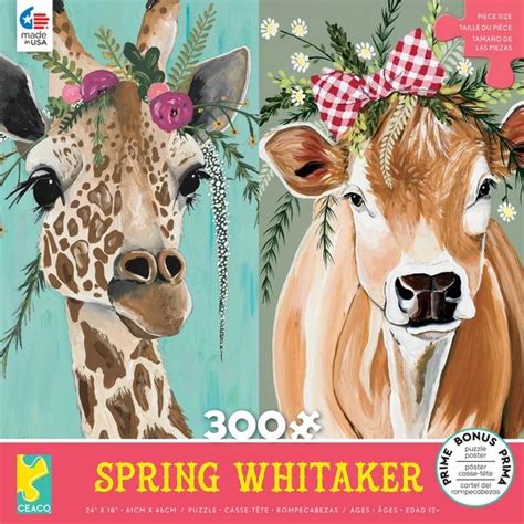 Martygru > colorful stuff > frank stella jigsaw puzzle. Spring Whitaker - Stella and Daisy - 300 Piece Puzzle ...