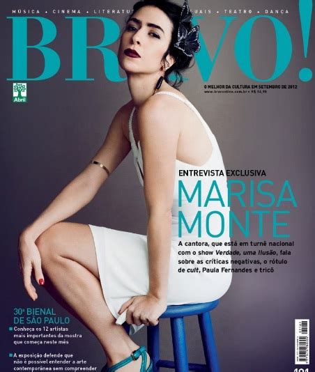 Foi um rio que passou em minha vida. Marisa Monte e Cia: Marisa Monte revista Bravo setembro de ...