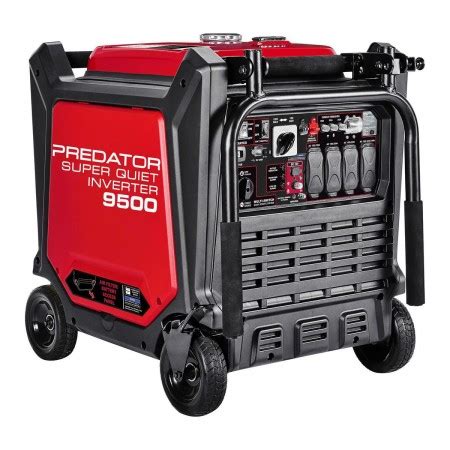 How is the noise produced by a generator. 9500 Watt Super Quiet Inverter Generator with CO SECURE™