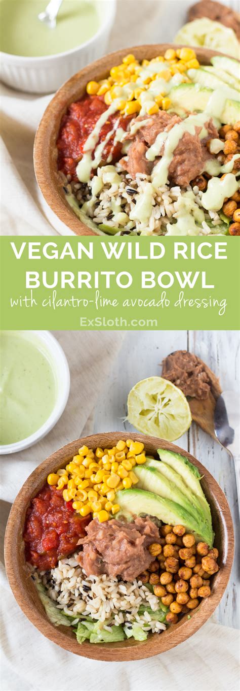 The wild burrito apk is a lifestyle apps on android. Wild Rice Burrito Bowl + Creamy Avocado Dressing - Diary ...