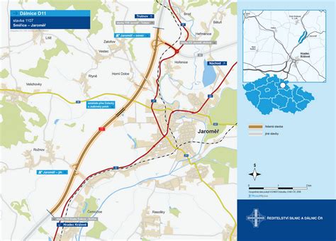 Zatímco se blíží dálnice d11 k hradci králové a motoristům by se měla otevřít 21. INFRAM a.s., Dálnice D11 1107 Smiřice - Jaroměř ...