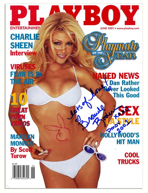 Author of bounce don't break brande's guide to life love and success, celebrity apprentice, actress, model, 2001 playmate of the year, business woman!. Lot Detail - Brande Roderick Lingerie Signed & Worn in Her ...