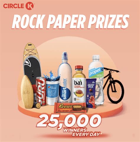 Circle K Rock, Paper, Scissors ~ Instant Win Contest - Free Stuff in Canada