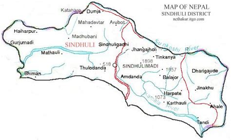 Km of land and lies between coordinates approximately 28°n and 84°e. Sindhuli district