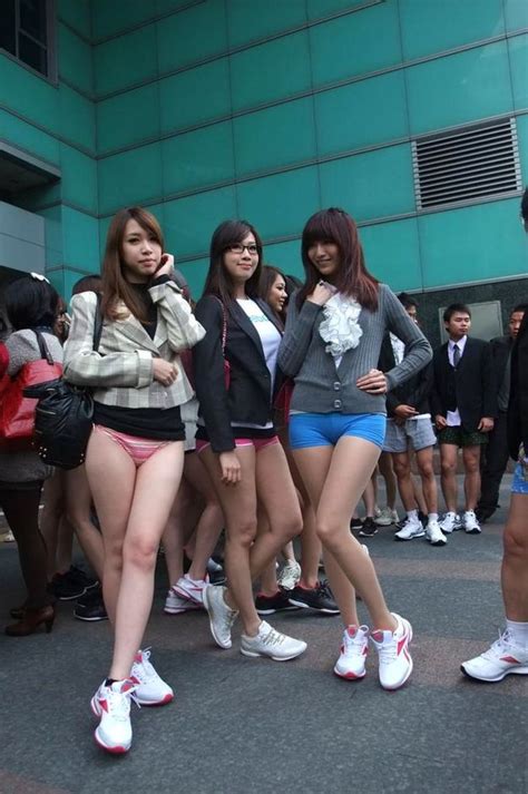 Maybe you would like to learn more about one of these? Taiwanese Girls Mimic "No Pants Day" to Save Environment ...