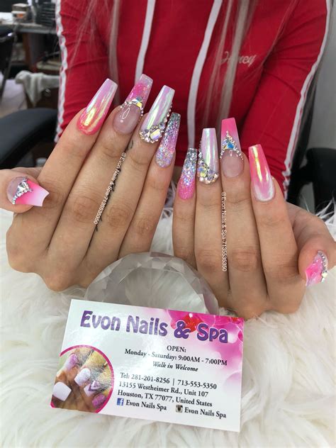 Compare services & prices & reviews & availability all nail places nearby. ‪Evon Nails & Spa - 13155 Westheimer Rd, Houston. Tx 77077 ...