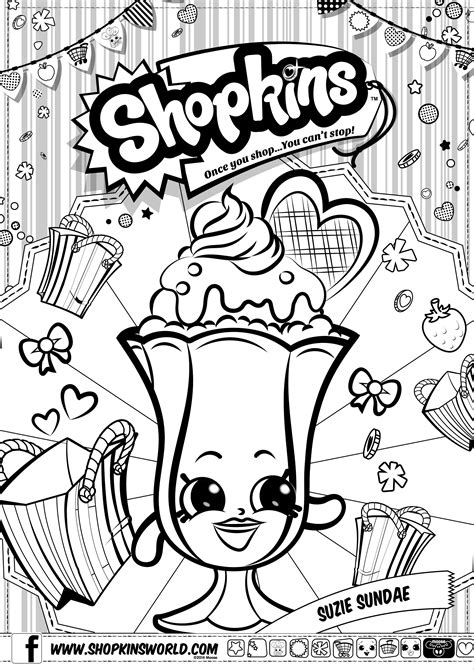 Shopkins is a small toy from moose toys from australia. Shopkins Season 5 Coloring Pages at GetColorings.com ...