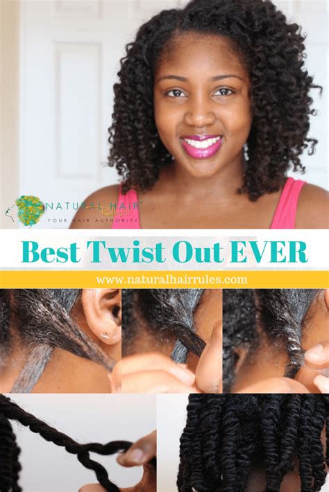 The banding method involves using hair ties along the length of your hair in a stretched out state to help elongate your hair. Natural Hairstyle: 5 Easy Steps to Your BEST Two Strand ...
