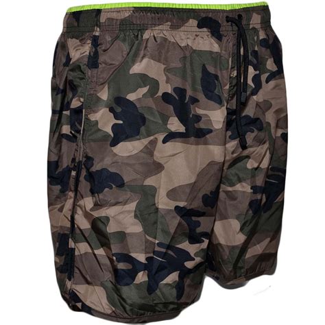 Maybe you would like to learn more about one of these? Costume mare uomo mimetico verde militare e striscia fluo ...
