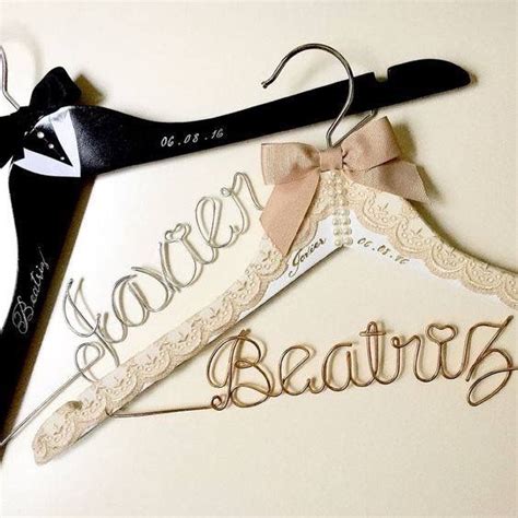 Shaping some of the letters can be a little tricky, but this is a fun diy any bride would absolutely love! Pin by shaza primrose on Ideas | Wedding dress hanger diy, Bride hangers diy, Bride hanger ...
