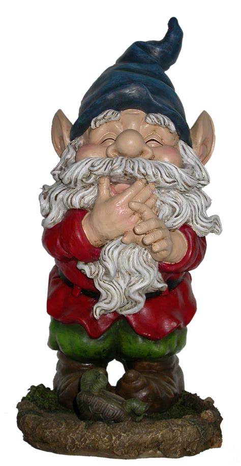 We have a myriad of styles of garden statues, and if you want to narrow your options to something more specific than your current filter of sale, such as finding garden gnomes by brands like campania international or northlight seasonal. Woodland Imports Smiling Gnome Statue | Garden gnomes ...