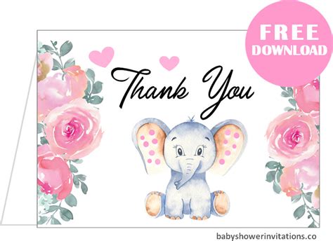 Search by platform, task, aesthetic, mood, or color to have fresh inspiration at your fingertips. Free Baby Shower Thank You Cards Templates | Printables