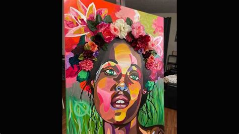 We learned a lot of deep history, supported black owned businesses, and. 'Strong, vibrant Black woman' portrait among displays at ...