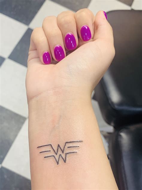 You can download in.ai,.eps,.cdr,.svg,.png formats. Wonder Woman tattoo 💕 | Wrist tattoos for women, Wonder ...
