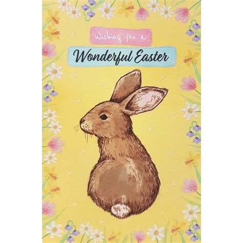 A rocking easter wish for your loved ones. Rabbit - Easter Card | Greeting Cards - B&M