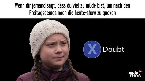 Von vielen wie ein superstar gefeiert, von manchen gehasst. ZDF heute-show on Twitter: "Man sollte Greta Thunberg ...