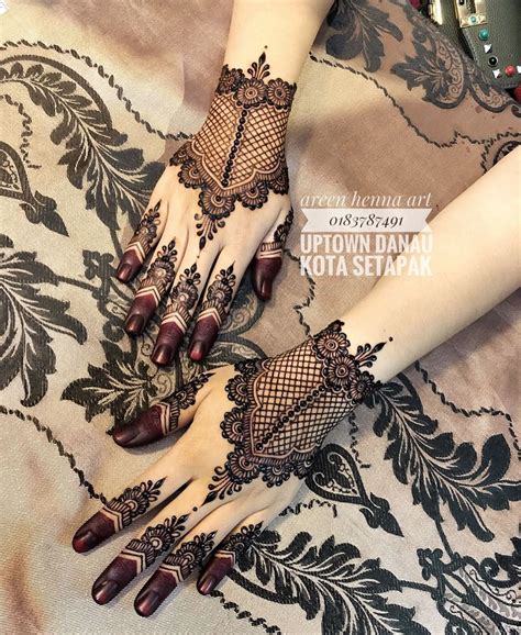 Dewan sivik tmn sejahtera segambut. AREEN🌹 on Instagram: "HENNA DONE BY ME ️... . Untuk ...