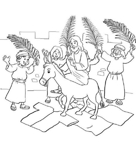 Christmas coloring pages jingle bells. Palm Sunday Donkey Coloring Pages (With images) | Bible ...