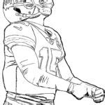 Seahawks football helmet coloring pages. KC Chiefs Patrick Mahomes Coloring Pages - XColorings.com