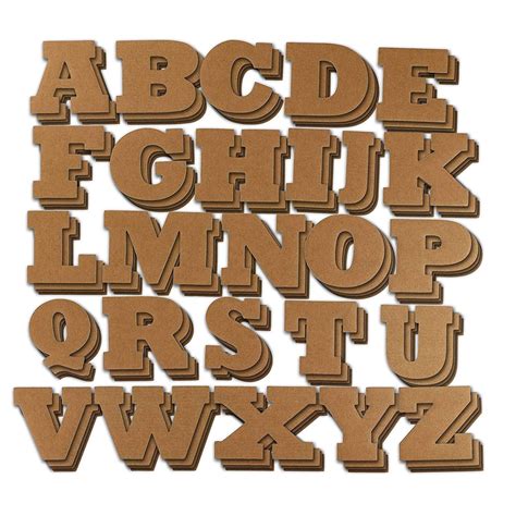 This video provides information about the pronunciation of english words along with its . Cardboard Letters - 104-Piece Alphabet Letters, Decorative ...