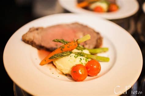 It is the king of beef cuts. Prime Rib Au Jus with Roasted Garlic Mashed Potatoes and Chef's Accompaniments #Menu #Wedding # ...