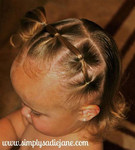 We do love the floral accessories at the ends. Baby Girl Hairstyles For Short Hair | 2 Year Baby Girl ...