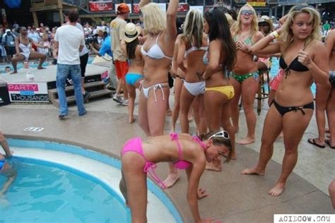 Four college girls hold up a restaurant in order to fund their spring break vacation. Wet T-shirt Contest (33 pics)