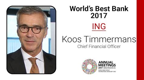 It is a bank with third largest customer base in germany. ING wins 'Best Bank In The World' award for 2017 - YouTube