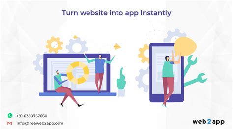 Enter the website you would like to convert into a native app. Turn website into app Instantly | freeweb2app,com