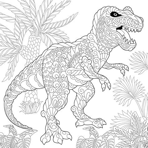 Kleurplaten dinosaurus heel heel lang geleden in de prehistorie. Dinosaurus kleurplaten | Top-3 kado- en feesttips