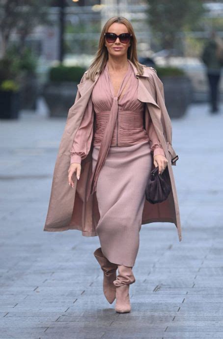 Amanda holden (born february 16, 1971) is a british television personality known most recently for being a judge on britain's got talent. find more amanda holden pictures, news and videos below. Amanda Holden - Look stylish while leaving Global Studios ...