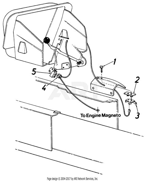 Cub cadet safety switch repair. MTD 195-746-000 (1985) Parts Diagram for Safety Reverse Switch