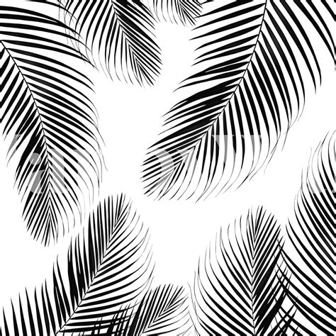 Find images of palm leaf. Palm Leaves Black White 2 Wallpaper in 2020 | Black and ...