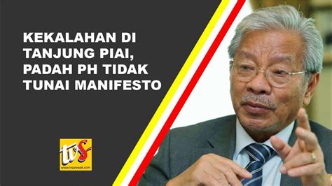 Berbaki 7 lagi janji bn sempena pru 14 adalah seperti berikut: Kekalahan Di Tanjung Piai, Padah PH Tidak Tunai Manifesto ...