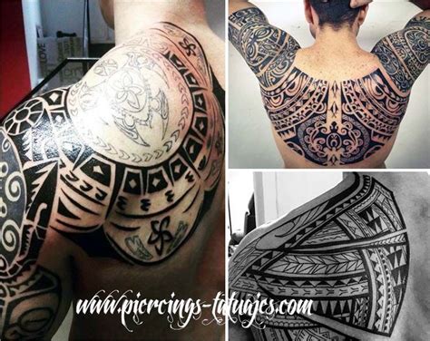 Tatuaje maoríes en el hombro y pecho. Tatuajes Maories | Significado y Fotos | Tatuajes Polinesios