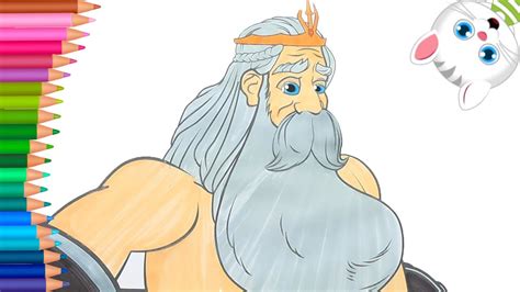 Miles de dibujos para colorear y pintar de mitología romana, de tus personajes y dibujos favoritos! Dibujo De Zeus De Esmirna Para Colorear : Construir ...