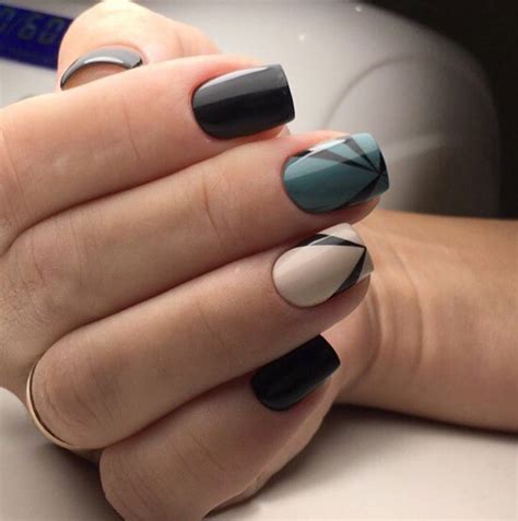This black polish from jinsoon's monochrome collection is the inkiest, shiniest black nail polish i've ever seen, which makes it perfect for moody fall days. Nail Art #2430 - Best Nail Art Designs Gallery ...