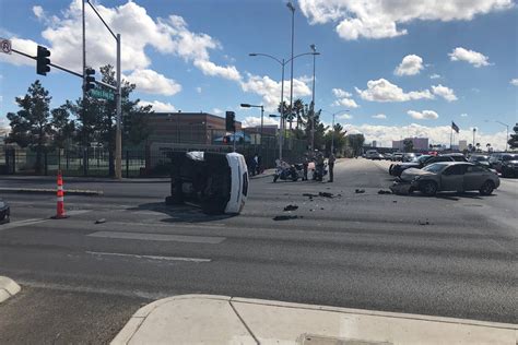 Cash for crashed cars las vegas. 1 person hurt after 3-car crash in central Las Vegas | Las ...