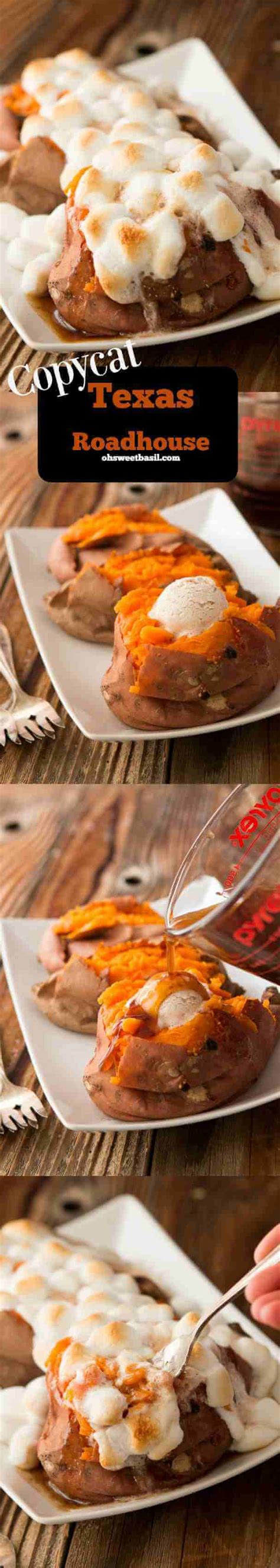 I have to say that for a bar diet coke it was amazing. Texas Roadhouse Loaded Sweet Potato Copycat | Recipe ...