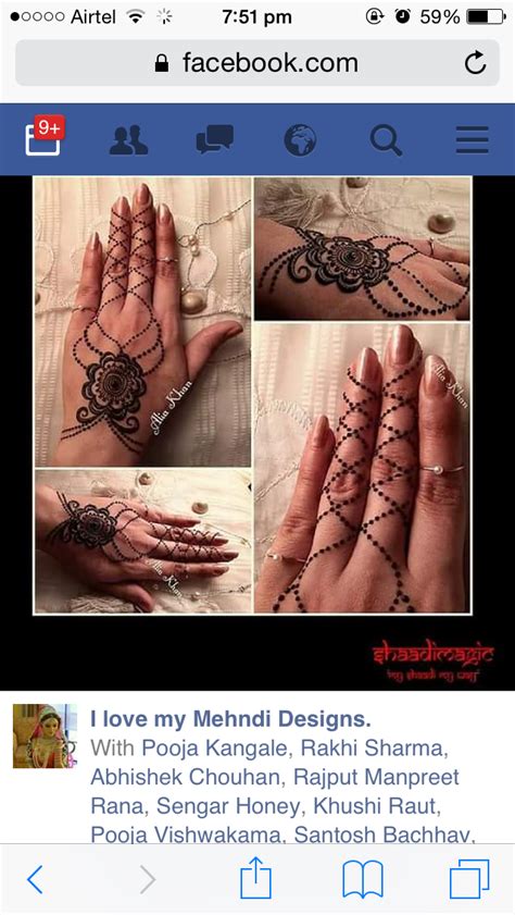 Scholars of islam have stated that temporary mendhi and henna tattoos are permeable. Pin by Ishwinder Gulati on Mehndi design | Mehndi designs ...