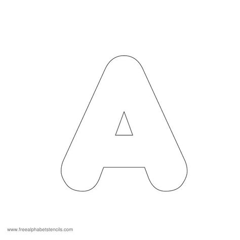 7 inch stencils to print. 7 Best Images of Printable Alphabet Letters Templates - Alphabet ...