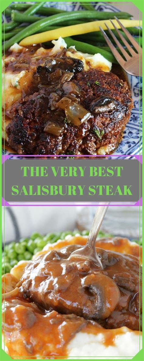 With a rich mushroom and onion gravy, you'd never guess that it's paleo and whole30 believe me, this recipe is nothing like those bad versions of salisbury steak! THE VERY BEST SALISBURY STEAK - CaraSmith