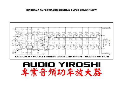 This is circuit diagram of powerful audio amplifier. yiroshi class h amp circuit - Кладезь секретов