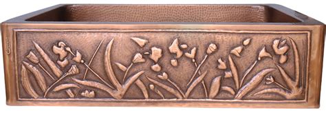 For over 20 years, copper sinks online has offered the widest array of unique apron front designs for our soluna copper farmhouse sinks. Celebrate Design and Luxury with Stunning Copper Kitchen Sinks - Coppersmith® Creations